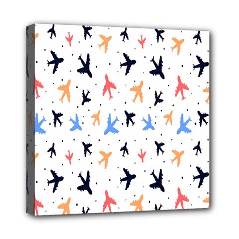 Sky birds - Airplanes Mini Canvas 8  x 8  (Stretched)