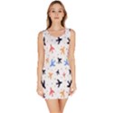 Sky birds - Airplanes Bodycon Dress View1