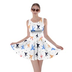 Sky birds - Airplanes Skater Dress