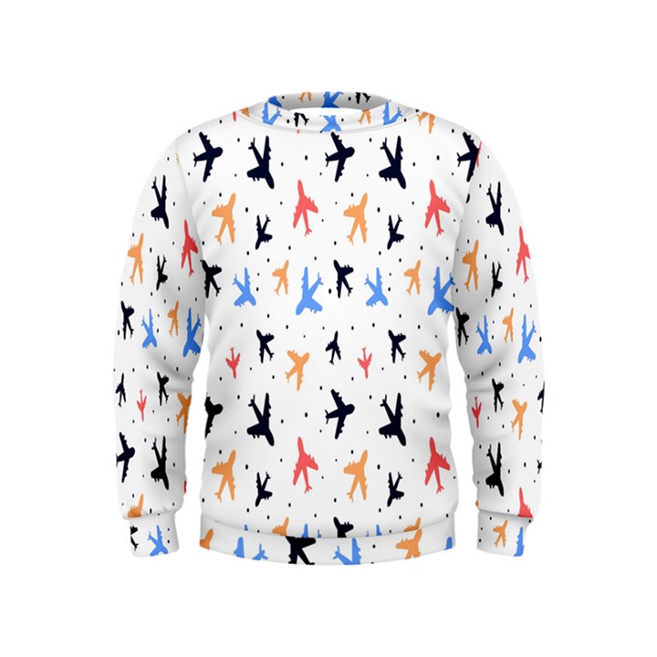 Sky birds - Airplanes Kids  Sweatshirt