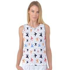 Sky birds - Airplanes Women s Basketball Tank Top