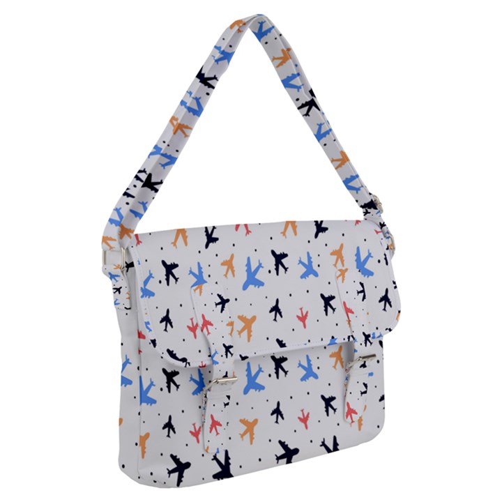 Sky birds - Airplanes Buckle Messenger Bag