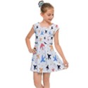 Sky birds - Airplanes Kids  Cap Sleeve Dress View1