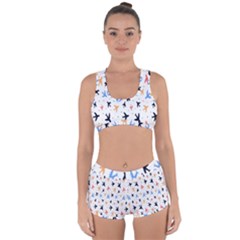 Sky birds - Airplanes Racerback Boyleg Bikini Set