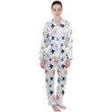 Sky birds - Airplanes Satin Long Sleeve Pajamas Set View1