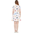 Sky birds - Airplanes Inside Out Cap Sleeve Dress View2