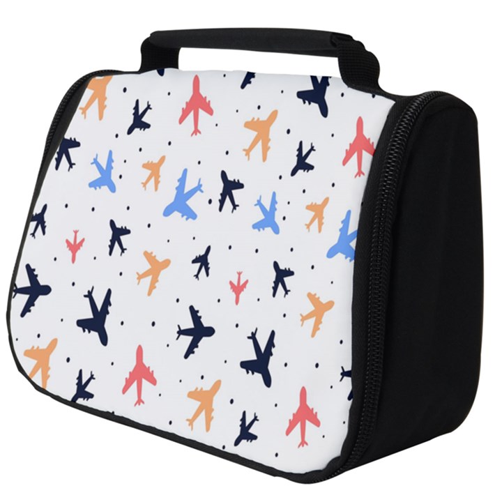 Sky birds - Airplanes Full Print Travel Pouch (Big)