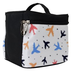 Sky Birds - Airplanes Make Up Travel Bag (small) by ConteMonfrey