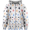 Sky birds - Airplanes Kids  Zipper Hoodie Without Drawstring View1