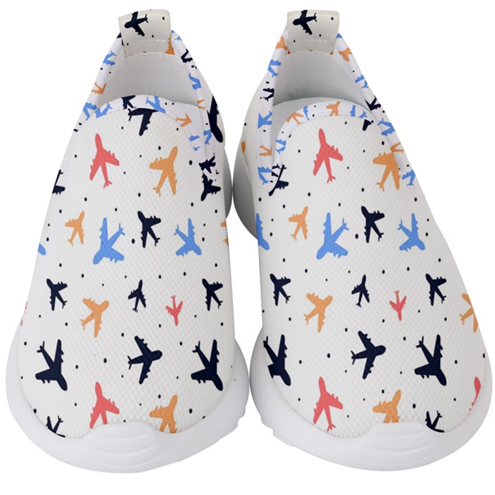 Sky birds - Airplanes Kids  Slip On Sneakers