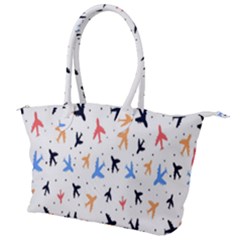 Sky birds - Airplanes Canvas Shoulder Bag