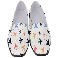 Sky birds - Airplanes Women s Classic Loafer Heels