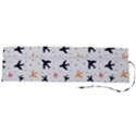 Sky birds - Airplanes Roll Up Canvas Pencil Holder (L) View2