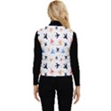 Sky birds - Airplanes Women s Short Button Up Puffer Vest View2