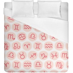 All Zodiac Signs Duvet Cover (king Size)