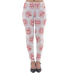 All Zodiac Signs Lightweight Velour Leggings by ConteMonfrey