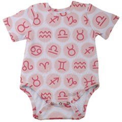 All Zodiac Signs Baby Short Sleeve Onesie Bodysuit by ConteMonfrey