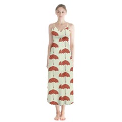 Under My Umbrella Button Up Chiffon Maxi Dress by ConteMonfrey