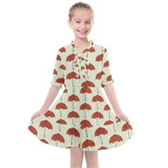 Under My Umbrella Kids  All Frills Chiffon Dress by ConteMonfrey