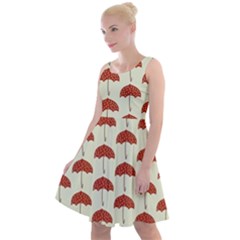 Under My Umbrella Knee Length Skater Dress