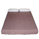 Terracotta Knit Fitted Sheet (Queen Size) View1