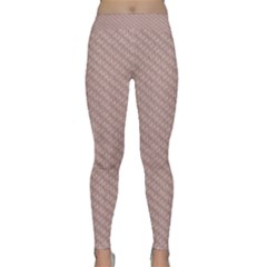 Terracotta Knit Classic Yoga Leggings by ConteMonfrey