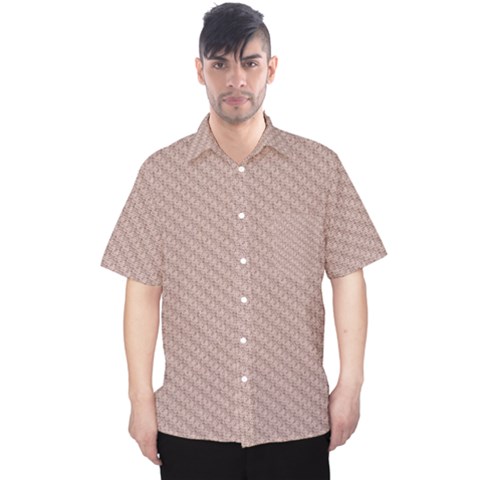 Terracotta Knit Men s Hawaii Shirt by ConteMonfrey