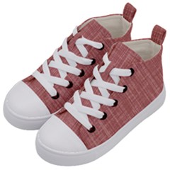 Painted Wood Kids  Mid-top Canvas Sneakers by ConteMonfrey