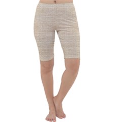 Linen Cropped Leggings  by ConteMonfrey