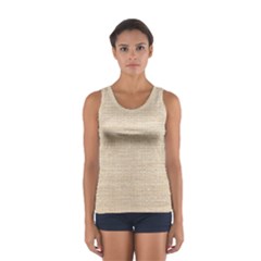 Linen Sport Tank Top  by ConteMonfrey