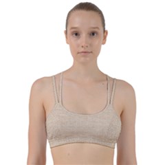 Linen Line Them Up Sports Bra by ConteMonfrey