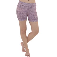 Terracotta Linen Lightweight Velour Yoga Shorts by ConteMonfrey