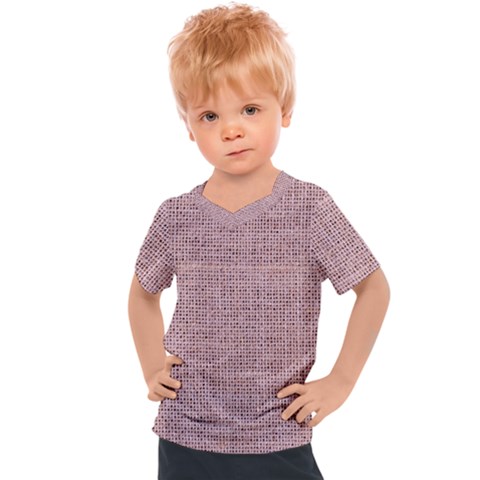 Terracotta Linen Kids  Sports Tee by ConteMonfrey