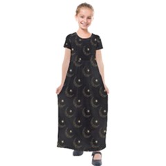 Arabian Night Kids  Short Sleeve Maxi Dress by ConteMonfrey