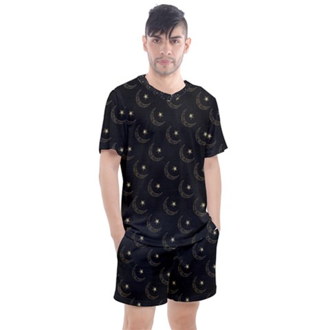 Arabian Night Men s Mesh Tee And Shorts Set by ConteMonfrey