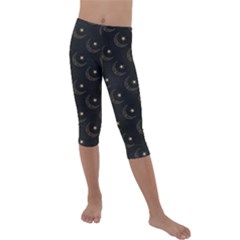 Arabian Night Kids  Lightweight Velour Capri Leggings  by ConteMonfrey