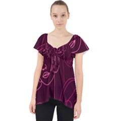 Im Only Woman Lace Front Dolly Top by ConteMonfrey