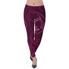 Im Only Woman Velvet Leggings by ConteMonfrey