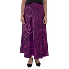 Im Only Woman Flared Maxi Skirt by ConteMonfrey