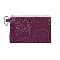 Im Only Woman Canvas Cosmetic Bag (medium) by ConteMonfrey