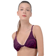 Im Only Woman Knot Up Bikini Top by ConteMonfrey