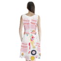 Its Time To Celebrate Sleeveless Waist Tie Chiffon Dress View2