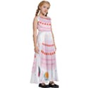 Its Time To Celebrate Kids  Satin Sleeveless Maxi Dress View3