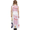 Its Time To Celebrate Kids  Satin Sleeveless Maxi Dress View4