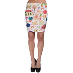 Girly Universe Bodycon Skirt by ConteMonfrey