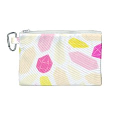 Crystal Energy Canvas Cosmetic Bag (medium) by ConteMonfrey