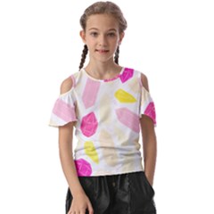 Crystal Energy Kids  Butterfly Cutout Tee by ConteMonfrey