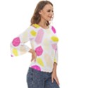 Crystal Energy Cut Out Wide Sleeve Top View3