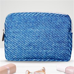 Blue Denim  Make Up Pouch (medium) by ConteMonfrey