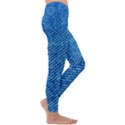 Blue Denim  Kids  Lightweight Velour Leggings View3